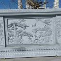 嘉兴 芝麻白大型照壁，屏风，影壁