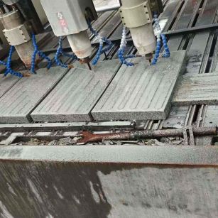 嘉兴 芝麻白花岗岩荔枝面盲道雕刻