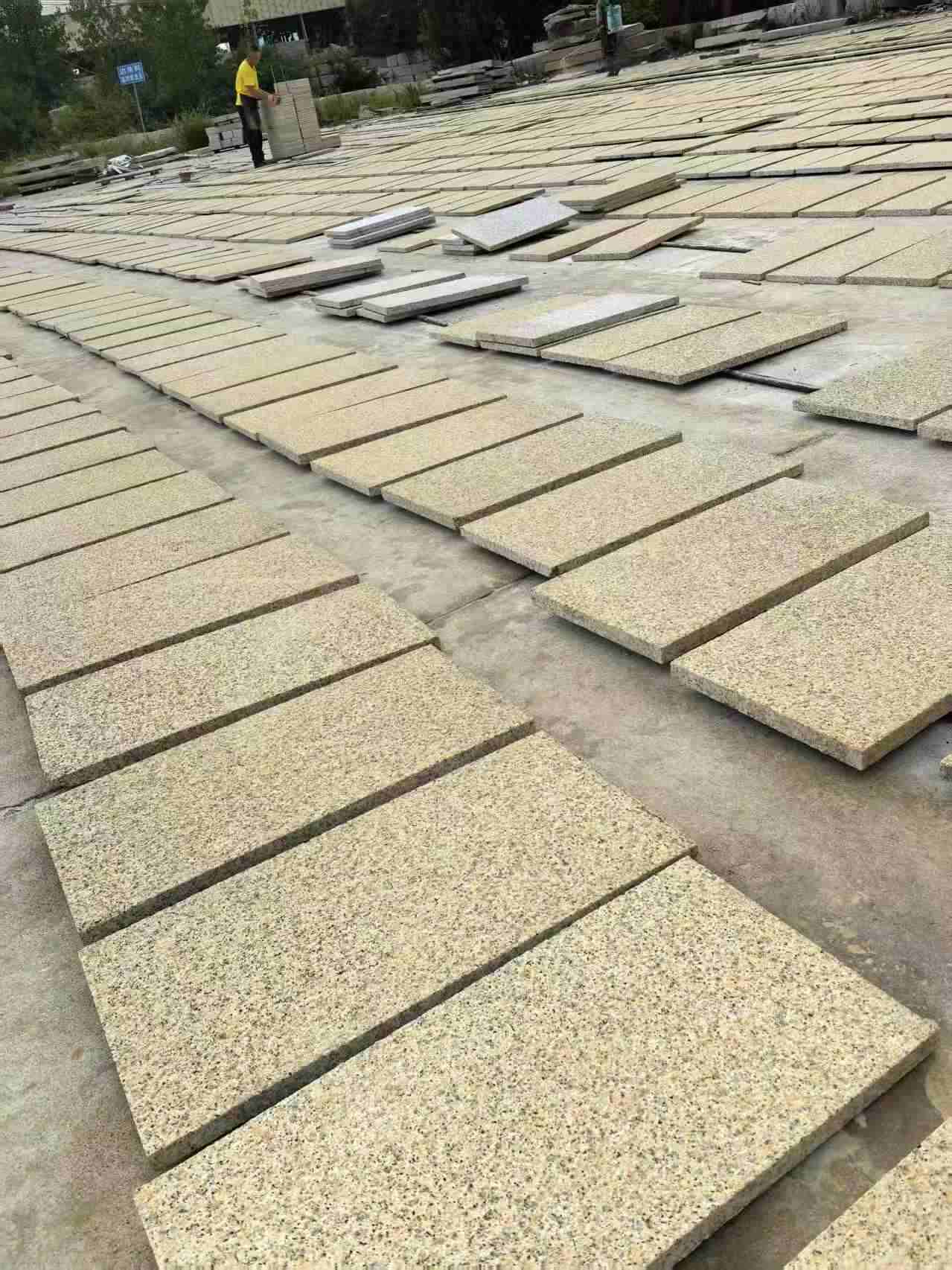 嘉兴 黄金麻荔枝地铺石面排板