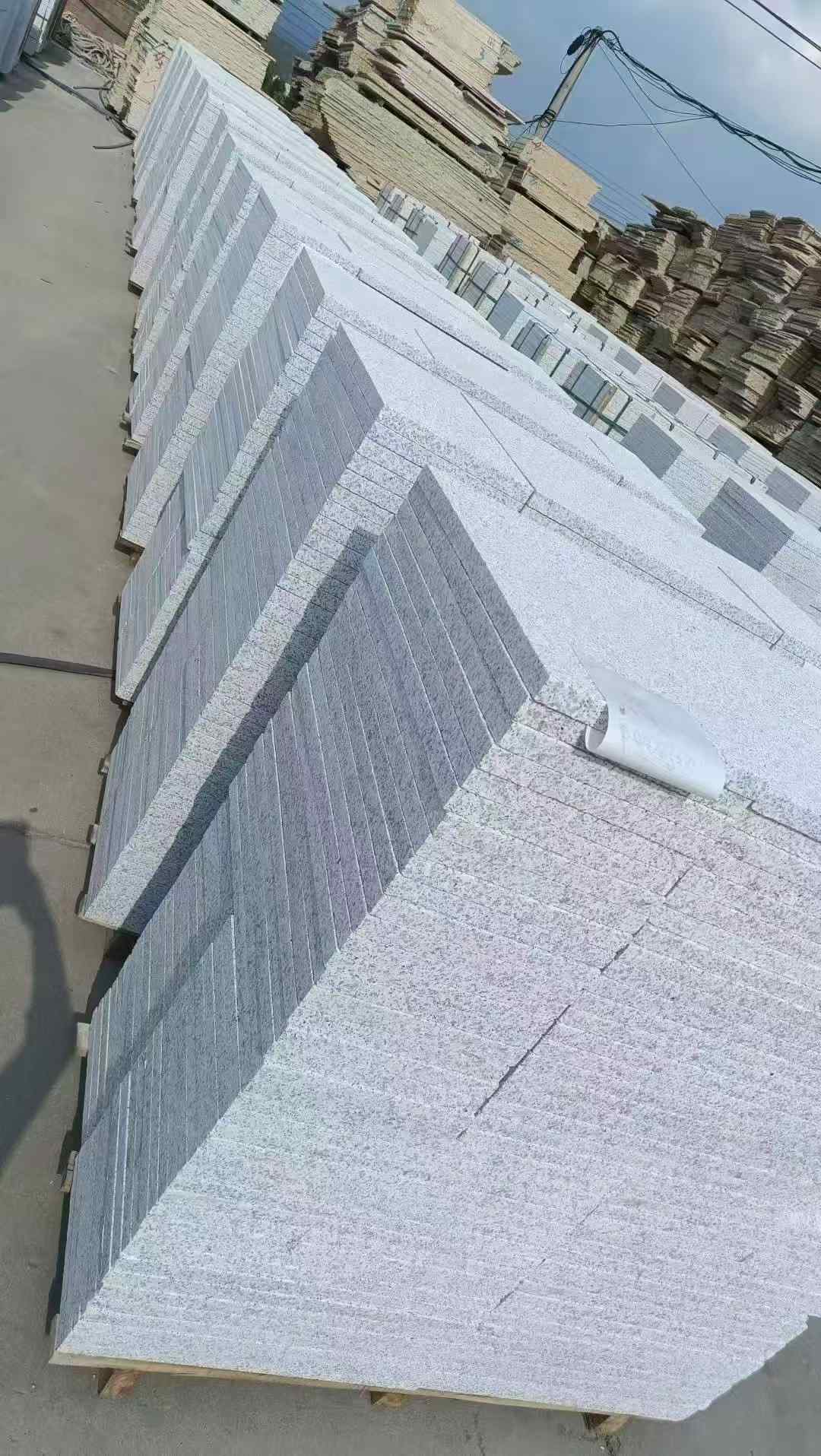 嘉兴 白麻荔枝面花岗岩地铺石